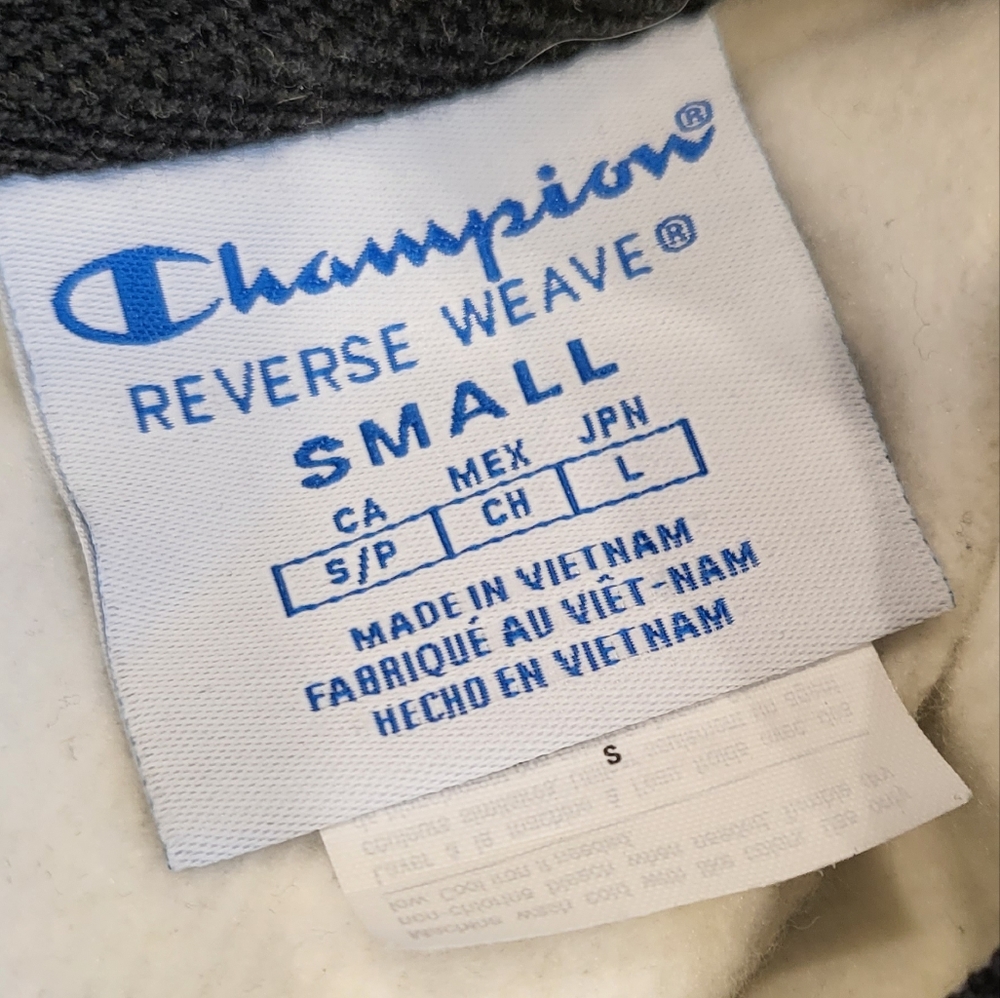 Champion Hound Tooth Patchwork Plaid Pattern Reve… - image 3